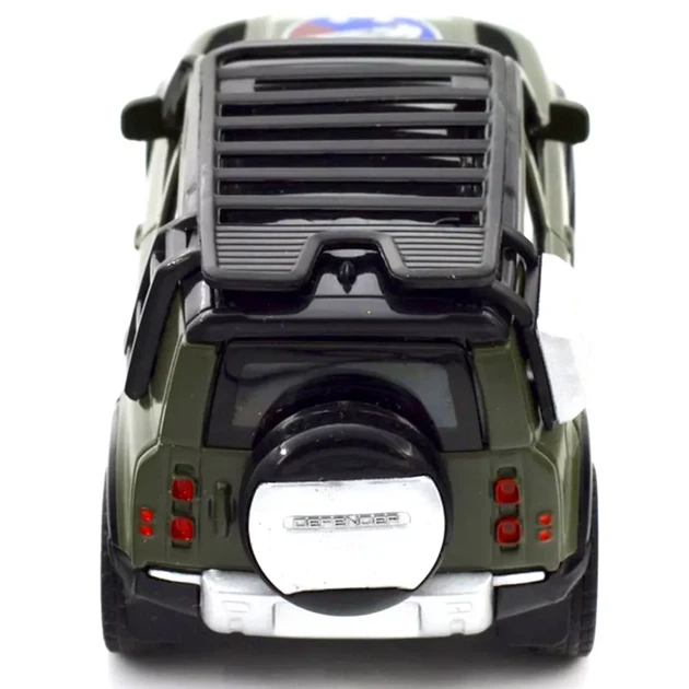 Автомодель TechnoDrive Шевроны Героев Land Rover Defender 25 ОПДБр (250289M) - изображение 12