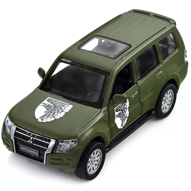 Автомодель TechnoDrive Шевроны Героев Mitsubishi Pajero 4WD Turbo 93 ОМБр (250283M) - изображение 10
