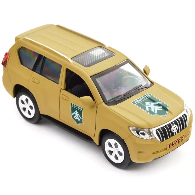 Автомодель TechnoDrive Шевроны Героев Toyota Prado Хартия (KM6188) - изображение 15