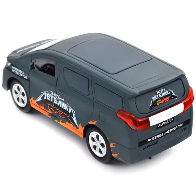 Автомодель TechnoDrive Шеврони Героїв Toyota Alphard Загін Метеликів (KM6011) - зображення 11