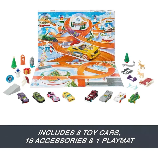Адвент-календар Hot Wheels 2024 (HTG00) - зображення 9