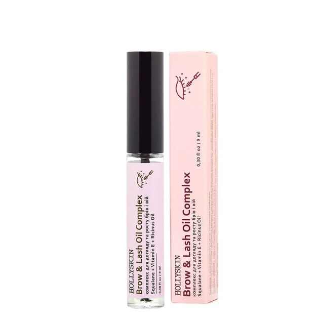 Комплекс для росту брів та вій Hollyskin Brow&Lash Oil Complex - Фото 2 Комплекс для росту брів та вій Hollyskin Brow&Lash Oil Complex - зображення 2