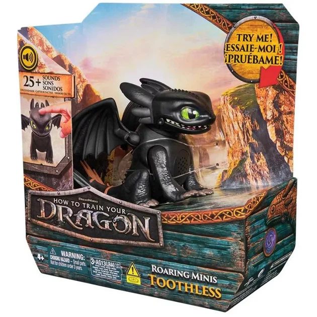 Іграшка інтерактивна Dragons Як приборкати дракона Беззубок 10 см (SM66676/6074239) - зображення 8