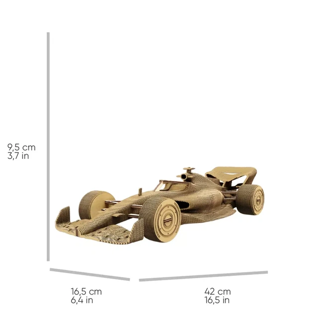 3D пазл Cartonic Racing Car (CARTRAC) - изображение 5