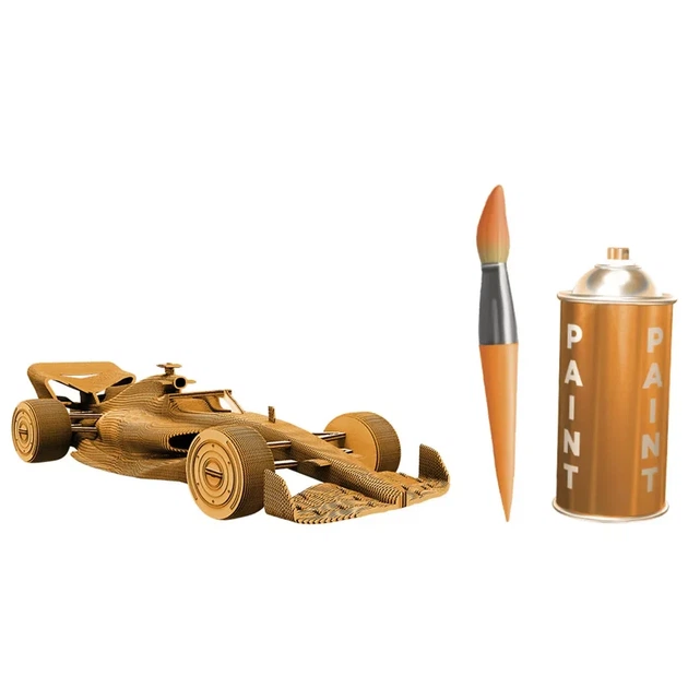 3D пазл Cartonic Racing Car (CARTRAC) - изображение 8
