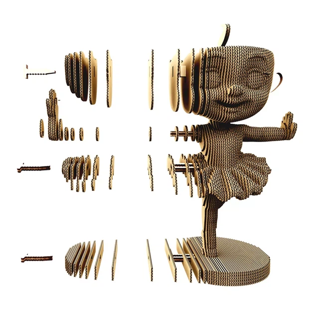 3D пазл Cartonic Ballerina Cappuccina and Friends (CARTBALLER) - изображение 8