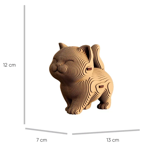 3D пазл Cartonic WALKING KITTEN (CARTMNWALK) - зображення 3
