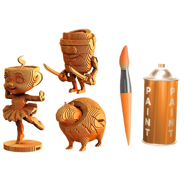 3D пазл Cartonic Ballerina Cappuccina and Friends (CARTBALLER) - изображение 12