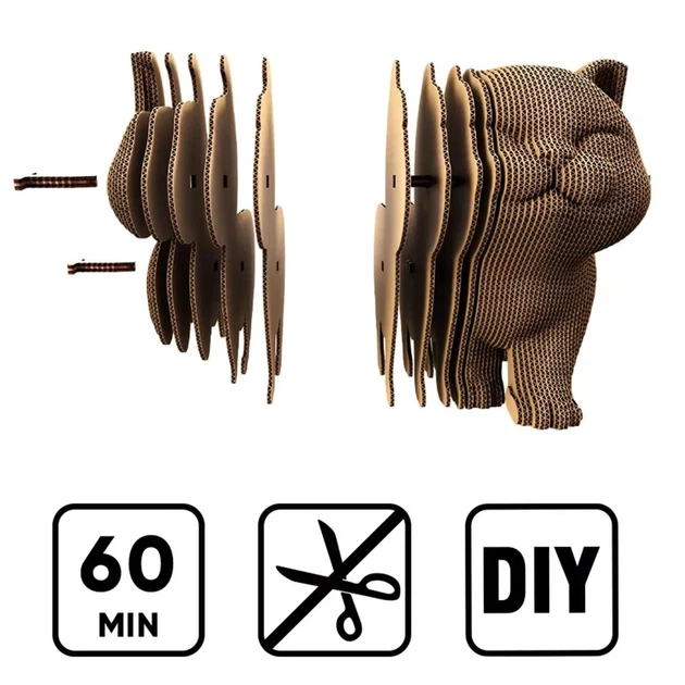 3D пазл Cartonic WALKING KITTEN (CARTMNWALK) - зображення 5
