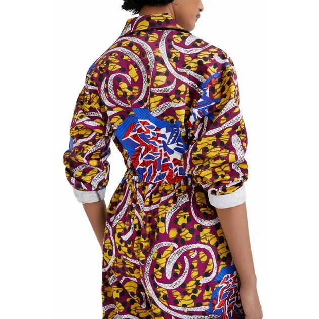 Жіночий комбінезон з довгим рукавом Desigual x Stella Jean Mila M 22SWPW31/8042 (M) - изображение 7