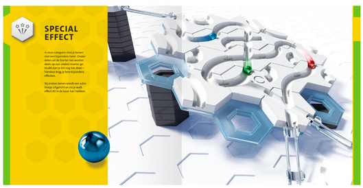 Посібник Ravensburger GraviTrax Fans and Pros для шанувальників системи конструкторів GraviTrax (27297) - зображення 3