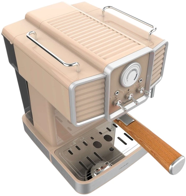 Ekspres do kawy kolbowy Cecotec Power Espresso 20 Tradizionale Light Beige (01585) - obraz 4