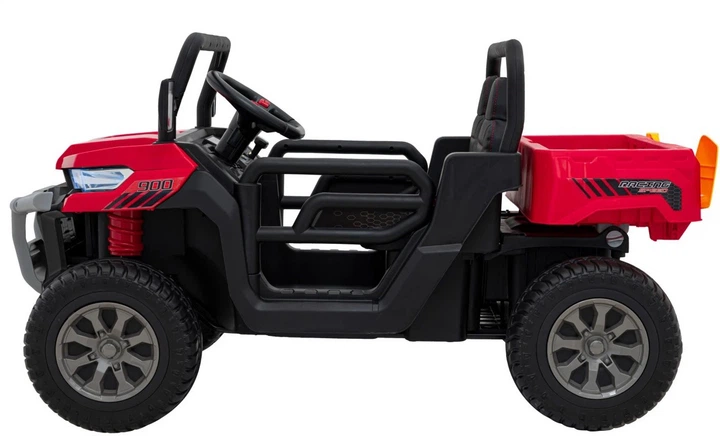 Samochód elektryczny dla dzieci Pick-Up Speed 900 1-osobowy Czerwony (5903864956061) - obraz 4