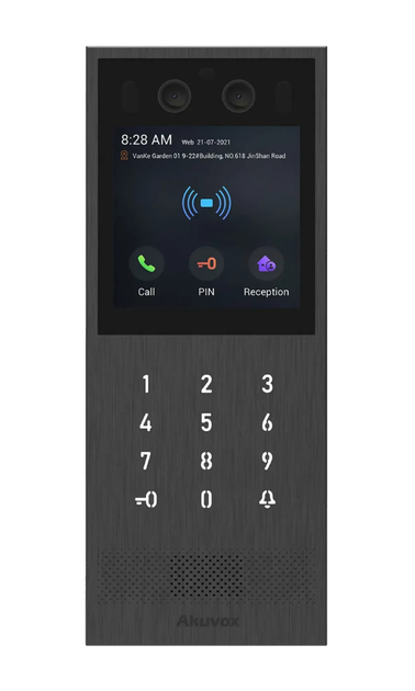 IP-видеопанель Akuvox X912S 2Мп 125° UKEY QR PoE - Фото 1 IP-видеопанель Akuvox X912S 2Мп 125° UKEY QR PoE - изображение 1