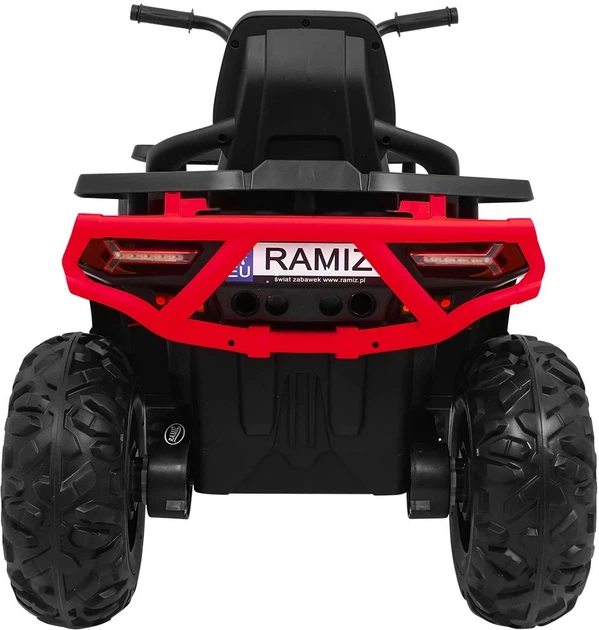 Samochód elektryczny dla dzieci Quad ATV Desert 1-osobowy Czerwony (5903864986945) - obraz 4