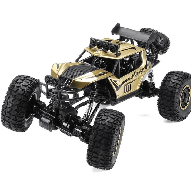 Машинка на радиоуправлении GW131 609E 1:8 Gold – внедорожник, монстр-трак, 4WD, до 12 км/ч, до 20 минут, до 100 м - Фото 4 Машинка на радиоуправлении GW131 609E 1:8 Gold – внедорожник, монстр-трак, 4WD, до 12 км/ч, до 20 минут, до 100 м - изображение 4
