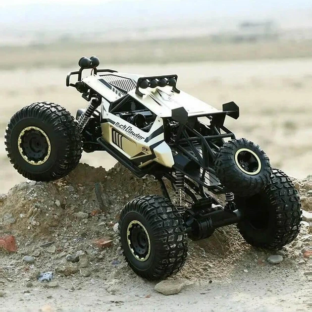 Машинка на радиоуправлении GW131 609E 1:8 Gold – внедорожник, монстр-трак, 4WD, до 12 км/ч, до 20 минут, до 100 м - Фото 9 Машинка на радиоуправлении GW131 609E 1:8 Gold – внедорожник, монстр-трак, 4WD, до 12 км/ч, до 20 минут, до 100 м - изображение 9