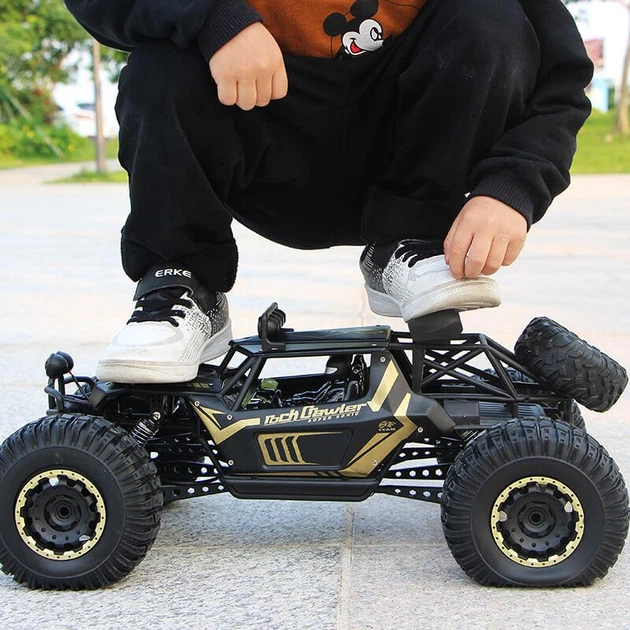 Машинка на радиоуправлении GW131 609E 1:8 Black – внедорожник монстр-трак, 4WD, до 12 км/ч, до 20 минут, до 100 м - Фото 7 Машинка на радиоуправлении GW131 609E 1:8 Black – внедорожник монстр-трак, 4WD, до 12 км/ч, до 20 минут, до 100 м - изображение 7