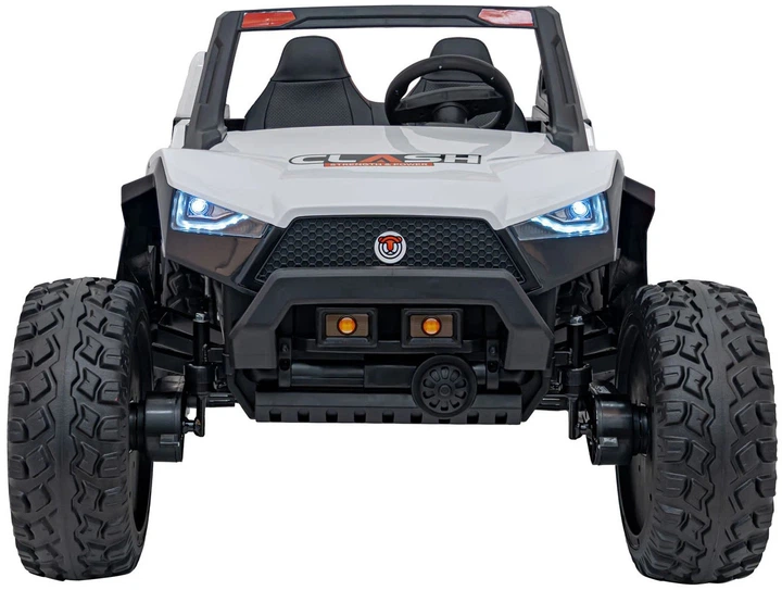 Samochód elektryczny dla dzieci Buggy Clash Strong 2-osobowy Biały (5903864955972) - obraz 2