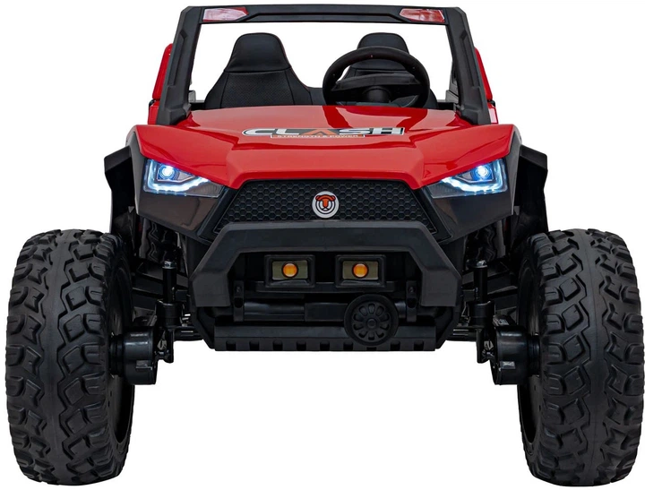 Samochód elektryczny dla dzieci Buggy Clash Strong 2-osobowy Czerwony (5903864955989) - obraz 2