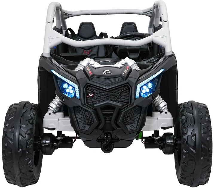 Samochód elektryczny dla dzieci Buggy Maverick Turbo RR 2-osobowy Niebiesko-szary (5903864960648) - obraz 2