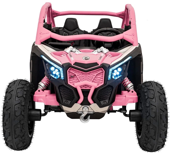 Samochód elektryczny dla dzieci Buggy Maverick Turbo RR Strong 2-osobowy Różowy (5903864983661) - obraz 2