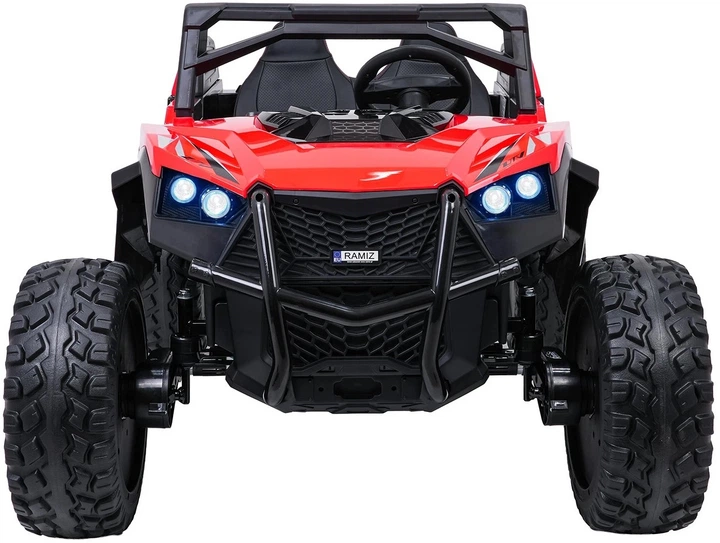 Samochód elektryczny dla dzieci Buggy RTR Monster Speed 2-osobowy Czerwony (5903864978841) - obraz 2