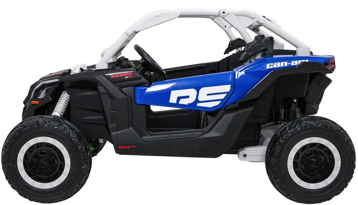 Samochód elektryczny dla dzieci Buggy Maverick Turbo RR 2-osobowy Niebiesko-szary (5903864960648) - obraz 3