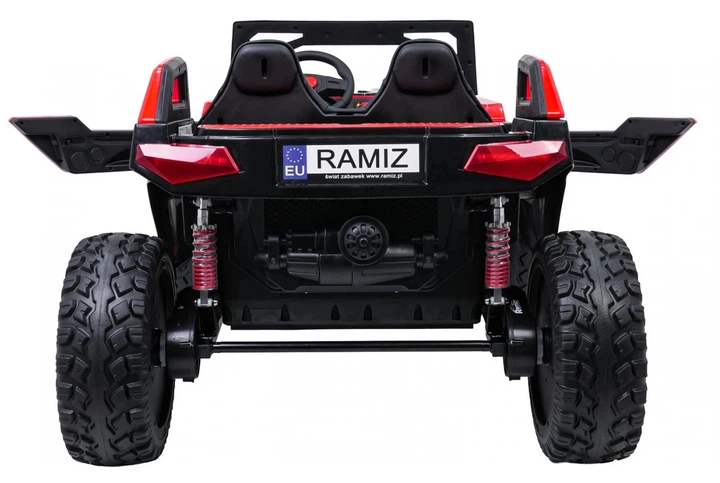 Samochód elektryczny dla dzieci Buggy RTR Monster Speed 2-osobowy Czerwony (5903864978841) - obraz 4