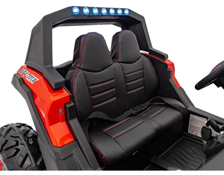 Samochód elektryczny dla dzieci Buggy UTV-MX 2000N 2-osobowy Czerwony (5903864942675) - obraz 6