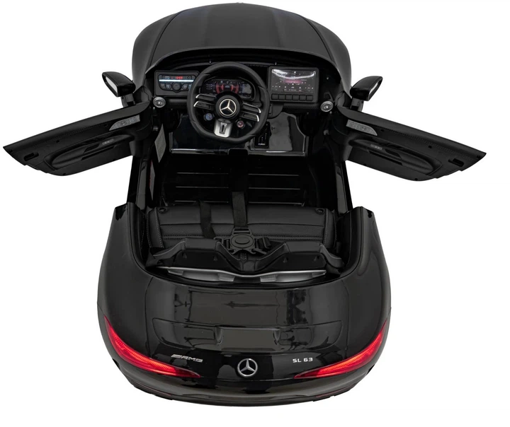 Samochód elektryczny dla dzieci Mercedes-Benz AMG SL63 1-osobowy Czarny (5903864940442) - obraz 5