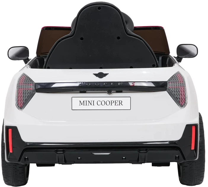 Samochód elektryczny dla dzieci Mini Cooper 1-osobowy Biały (5903864960204) - obraz 4