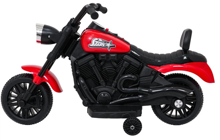 Motor elektryczny dla dzieci Star 1-osobowy Czerwony (5903864960112) - obraz 3
