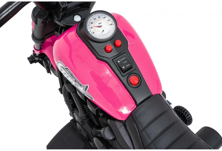 Motor elektryczny dla dzieci Star 1-osobowy Różowy (5903864960082) - obraz 6