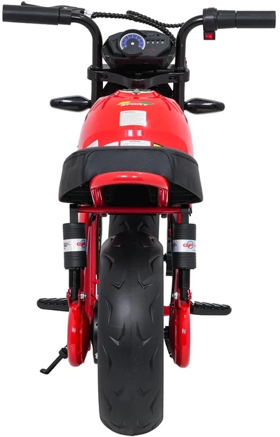 Motor elektryczny dla dzieci Supermoto 1-osobowy Czerwony (5903864960884) - obraz 4