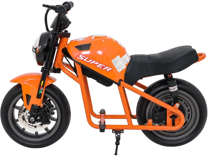 Motor elektryczny dla dzieci Supermoto 1-osobowy Pomarańczowy (5903864960907) - obraz 3