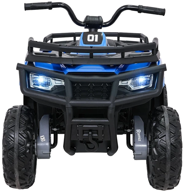 Samochód elektryczny dla dzieci Quad ATV Wolf 1-osobowy Niebieski (5903864960334) - obraz 2