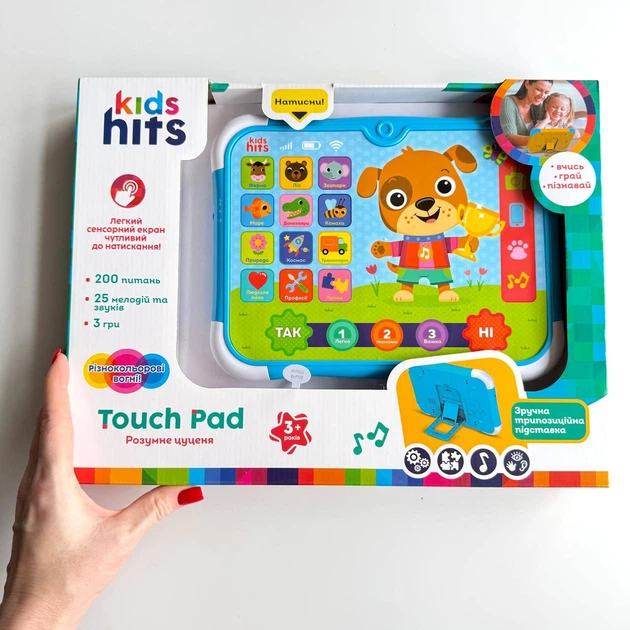 Планшет Kids Hits вікторини "Розумне цуценя" - Фото 4 Планшет Kids Hits вікторини "Розумне цуценя" - изображение 4