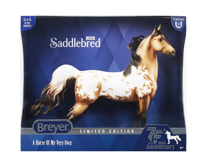 Американський верховий жеребець traditional до 75 ювілею Breyer 10319 - изображение 3