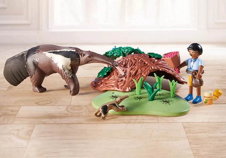 Конструктор догляд за мурахоїдами Wiltopia Playmobil 71012 - изображение 5