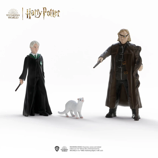 Аластор Дикозор Муді™ і Драко Мелфой™ з тхором Schleich 14907 - Фото 3 Аластор Дикозор Муді™ і Драко Мелфой™ з тхором Schleich 14907 - изображение 3