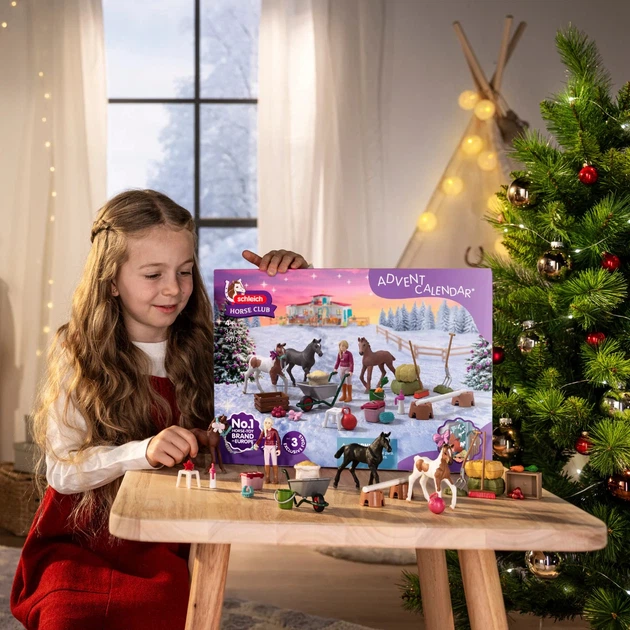 Різдвяний адвент календар Horse Club 2025 Schleich 99178 - изображение 3