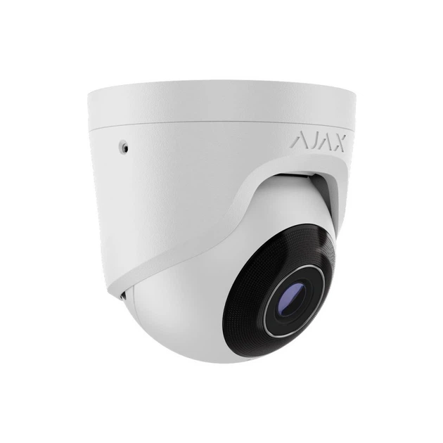 IP-відеокамера Ajax TurretCam (5 Мп/4 мм) white, дротова з роздільною здатністю 5 Мп і кутом огляду до 85° - изображение 2