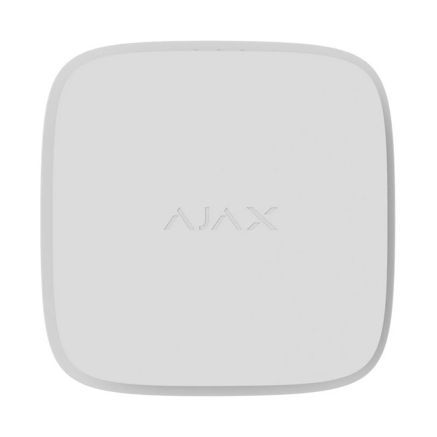 Бездротовий пожежний датчик Ajax FireProtect 2 RB white з сенсором температури зі змінними батареями (253269) - Фото 1 Бездротовий пожежний датчик Ajax FireProtect 2 RB white з сенсором температури зі змінними батареями (253269) - изображение 1