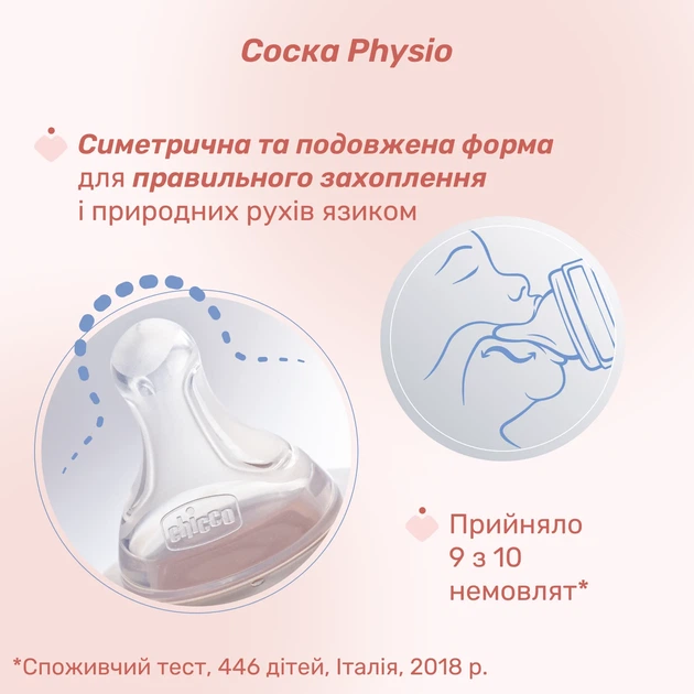 Пляшечка скло Chicco PERFECT Easy, 240 мл, соска силікон, 0 м+, Жовтий - зображення 4