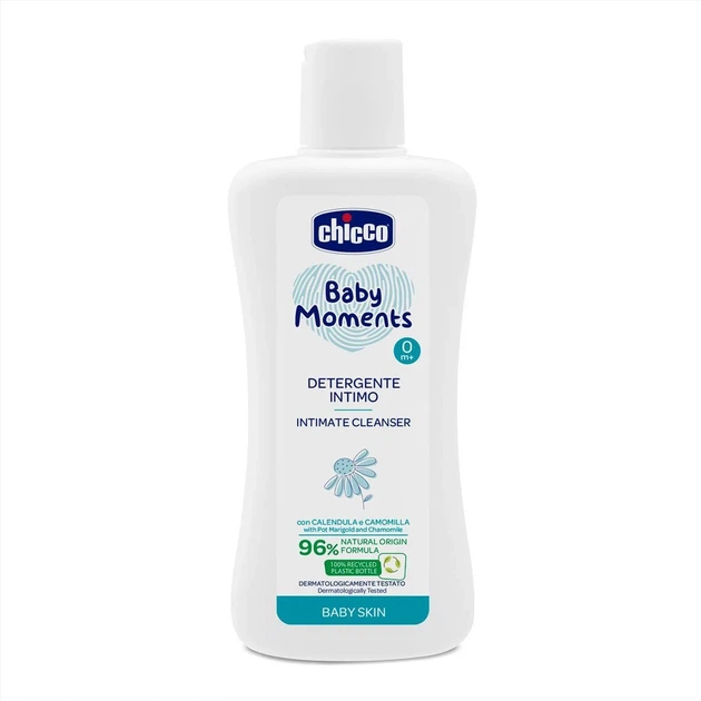 Гель для интимной гигиены с экстрактом ромашки и календулы Chicco Baby Moments, 200 мл - изображение 4