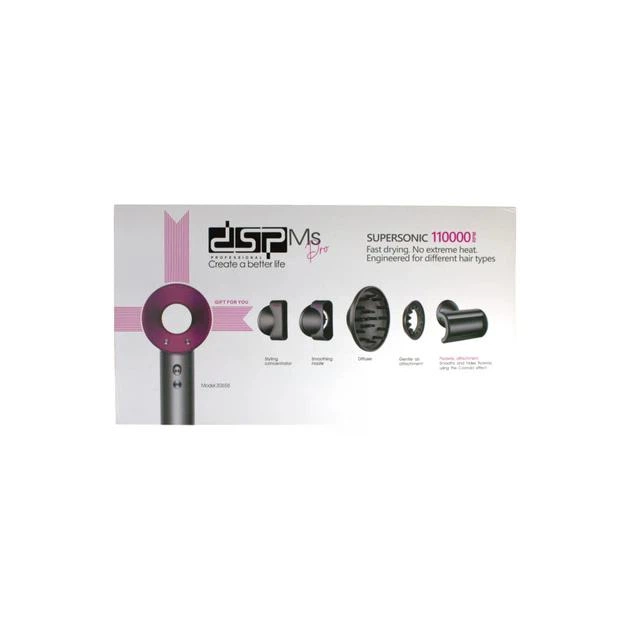 Фен для волос DSP 30658 1600 Вт с ионизацией - Фото 6 Фен для волос DSP 30658 1600 Вт с ионизацией - изображение 6