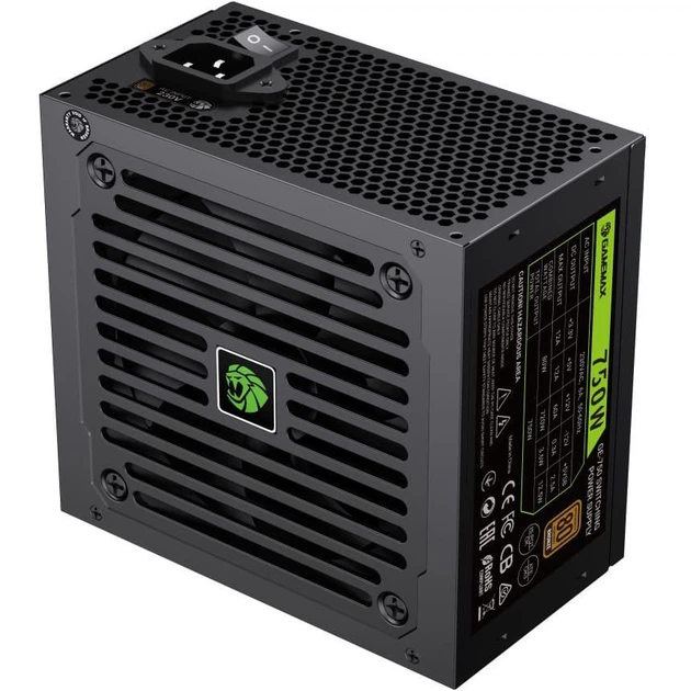 Блок питания GameMax GE-750 750W 80+ Bronze (GE-750) - Фото 2 Блок питания GameMax GE-750 750W 80+ Bronze (GE-750) - изображение 2