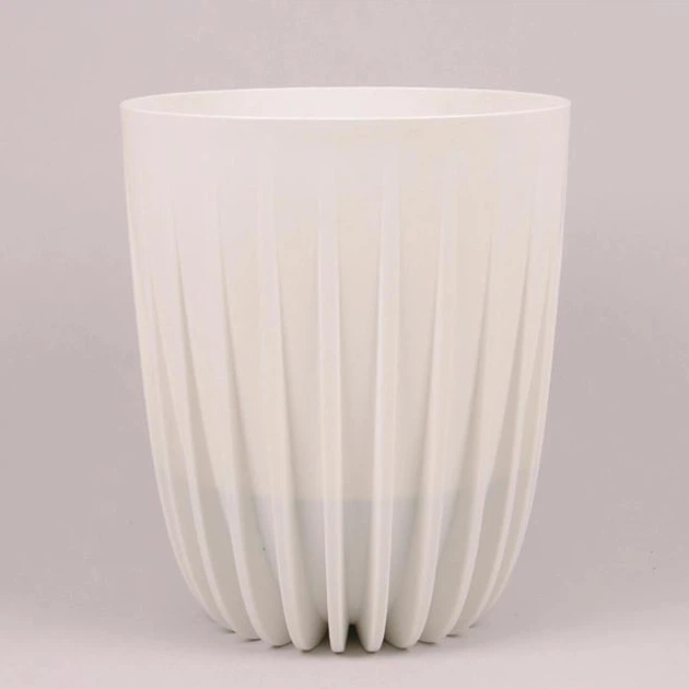 Горшок пластиковый MIRA RECYCLED кремовый 14.5 см. (79501) - Фото 1 Горшок пластиковый MIRA RECYCLED кремовый 14.5 см. (79501) - изображение 1