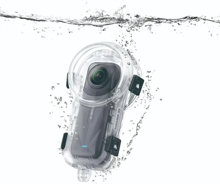 Аквабокс для екшн-камери Insta360 X5 водонепроникний чохол для підводної зйомки до 60 м - зображення 5
